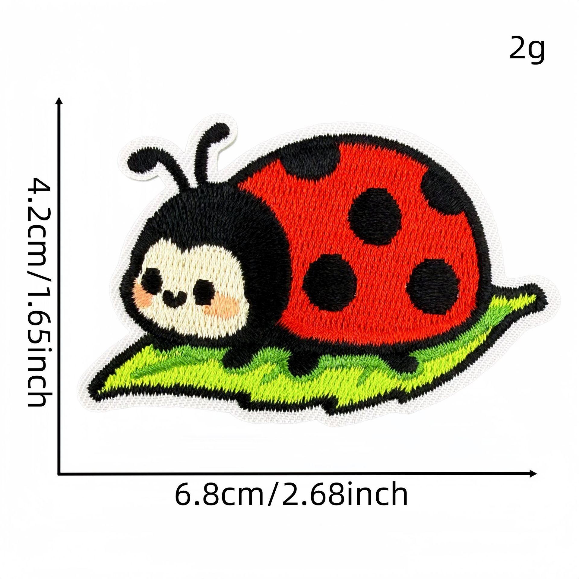 10 sztuk naszywek z motywem kr – Embroidery Lady Bug recenzja i cena