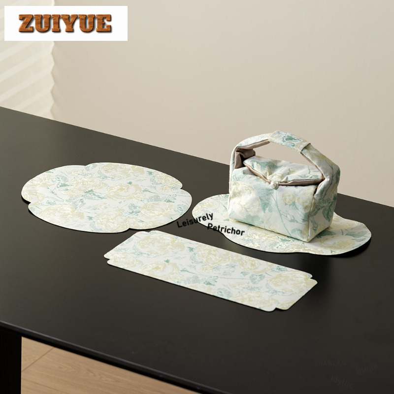 Podkładki na stół do herbaty z – Embroidery Rose recenzja i cena